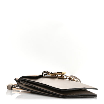 Chloe Suede Calfskin Mini Faye Bracelet Bag Motty Grey 4 of 10
