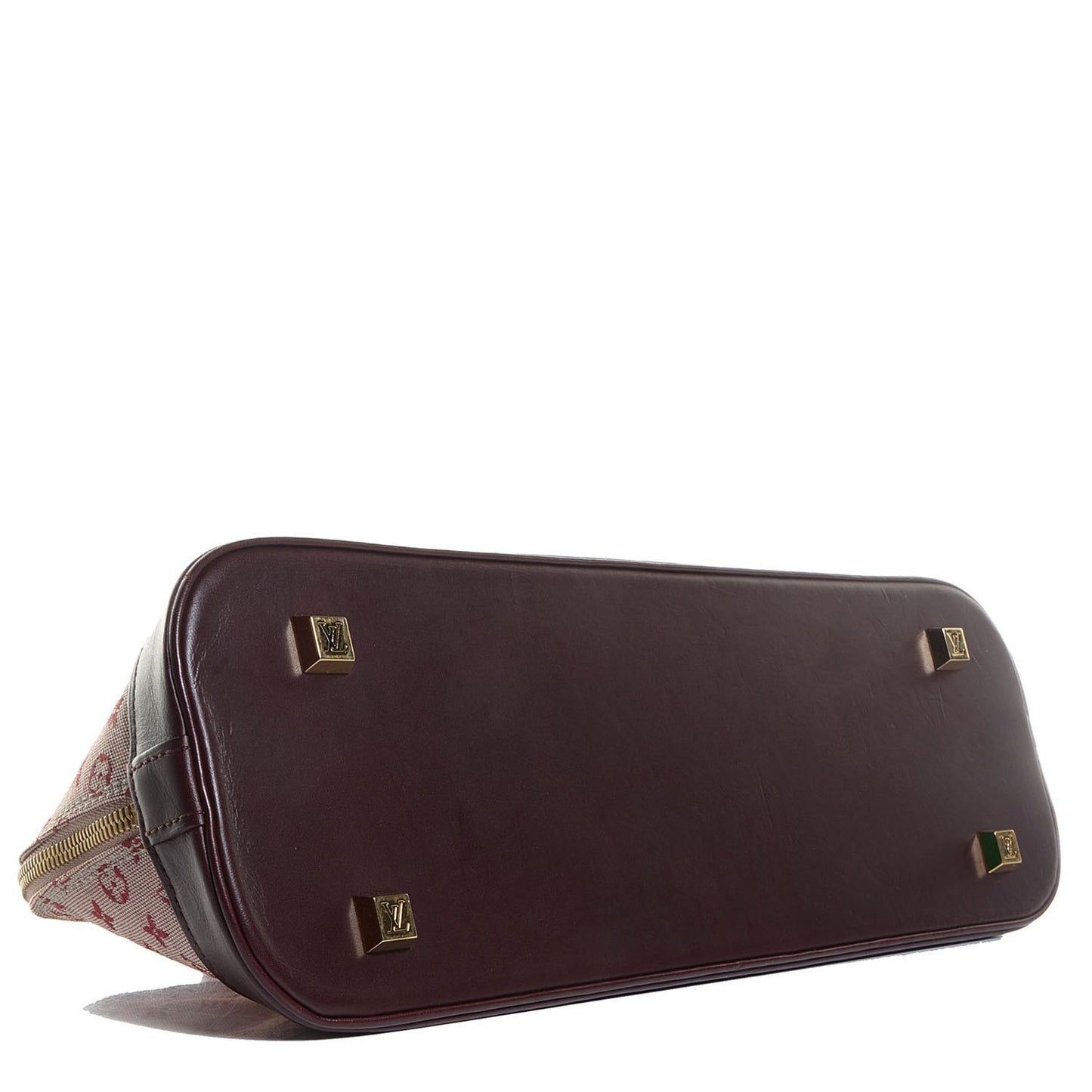 Mini Monogram Alma Long Cherry