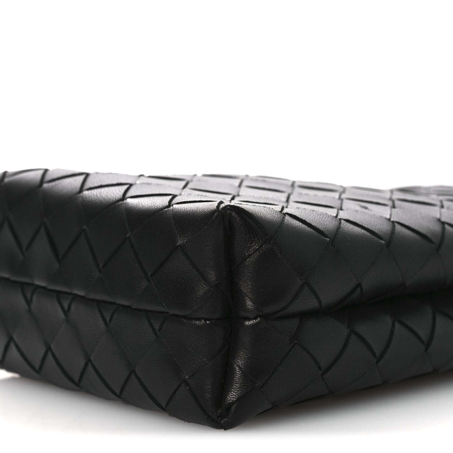 Nappa Intrecciato Andiamo Phone Pouch Black