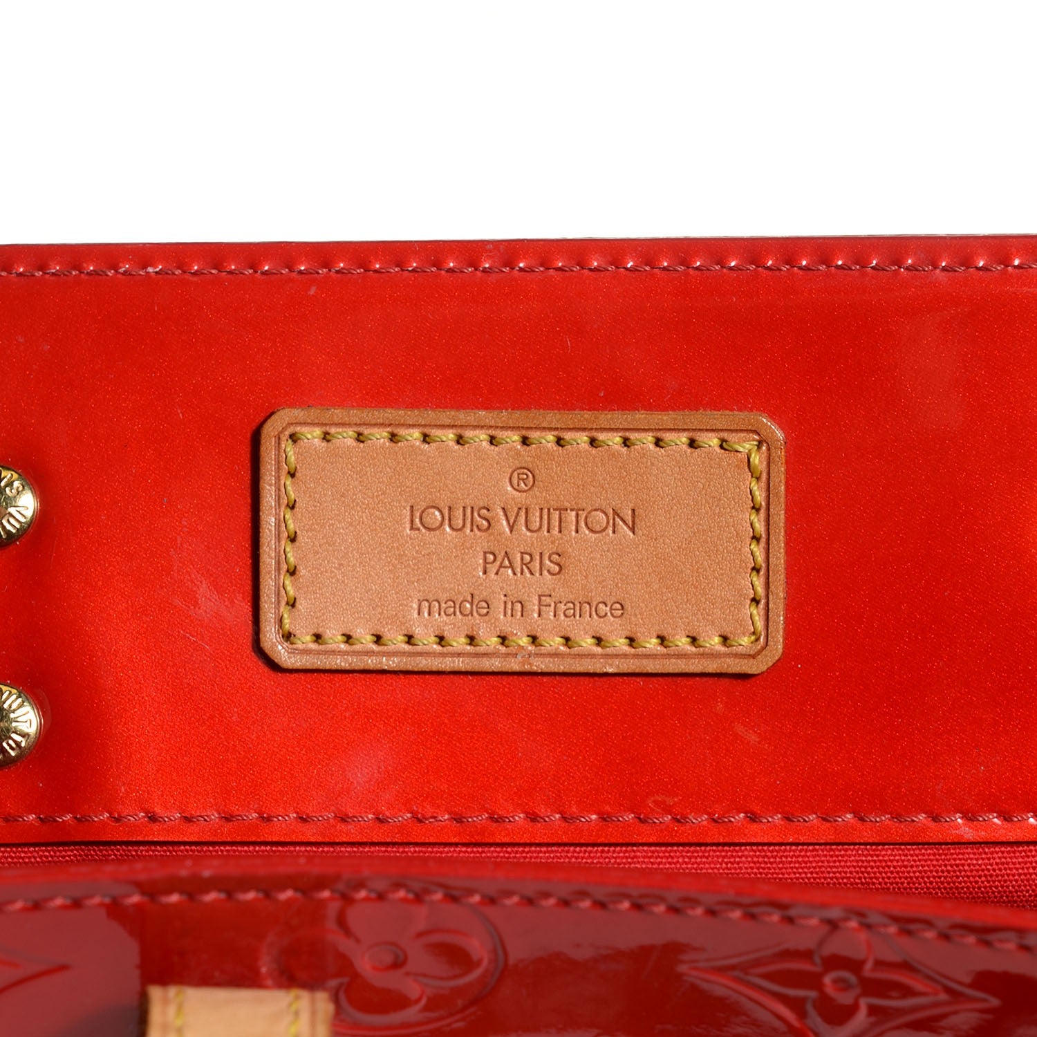 Louis Vuitton Vernis Reade MM Rouge 6 of 7