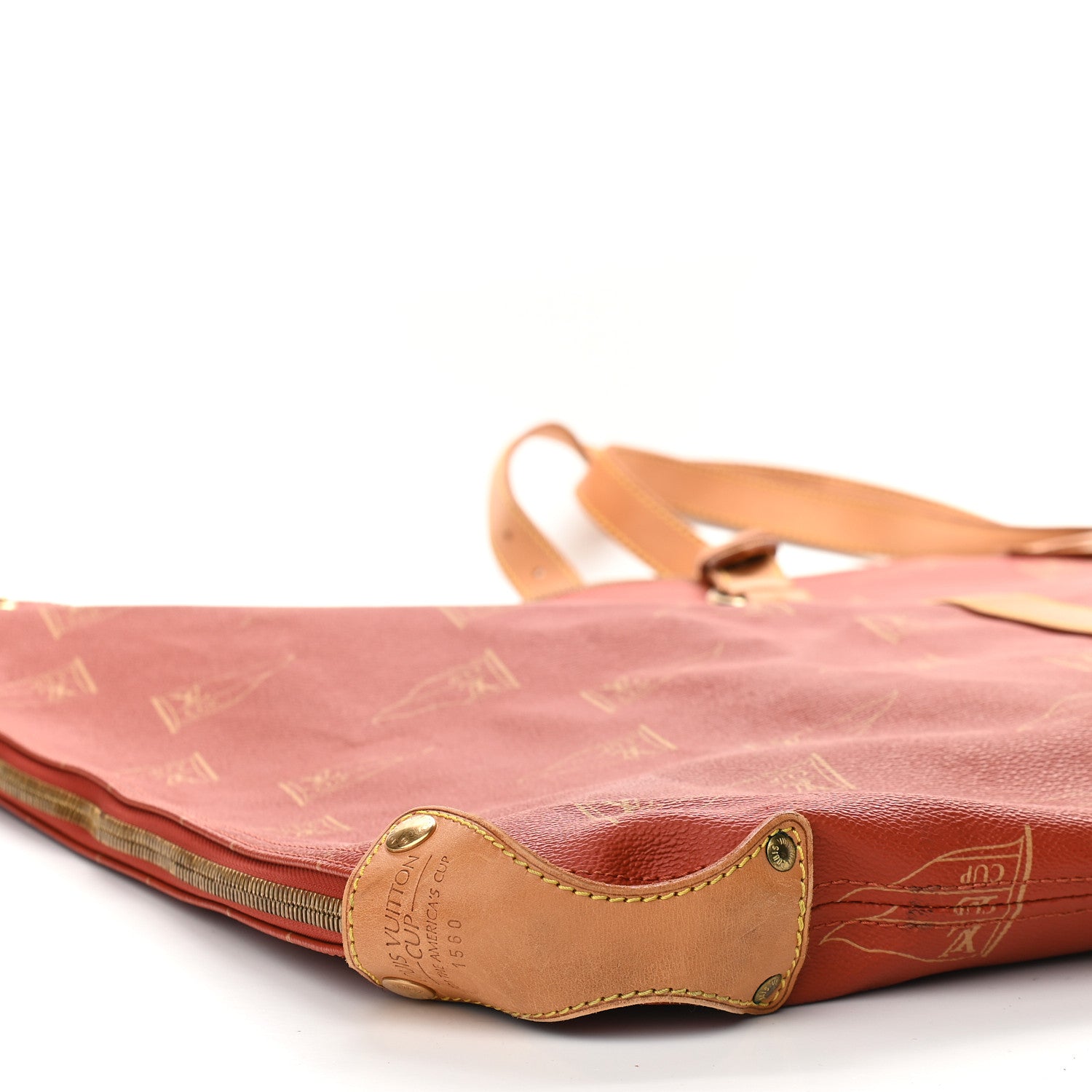 Louis Vuitton Americas Cup Garment Bag Red 7 of 8