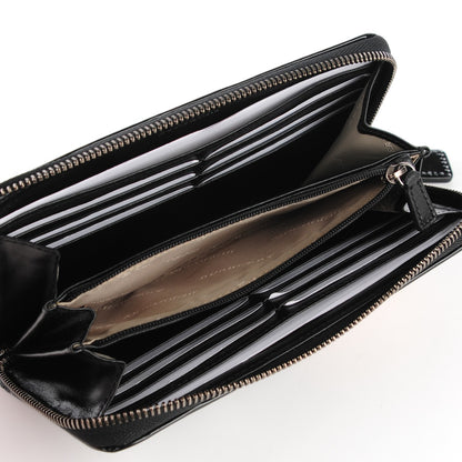 Burberry Nova Check Large Ziggy Zip Around Wallet Black 7 of 8