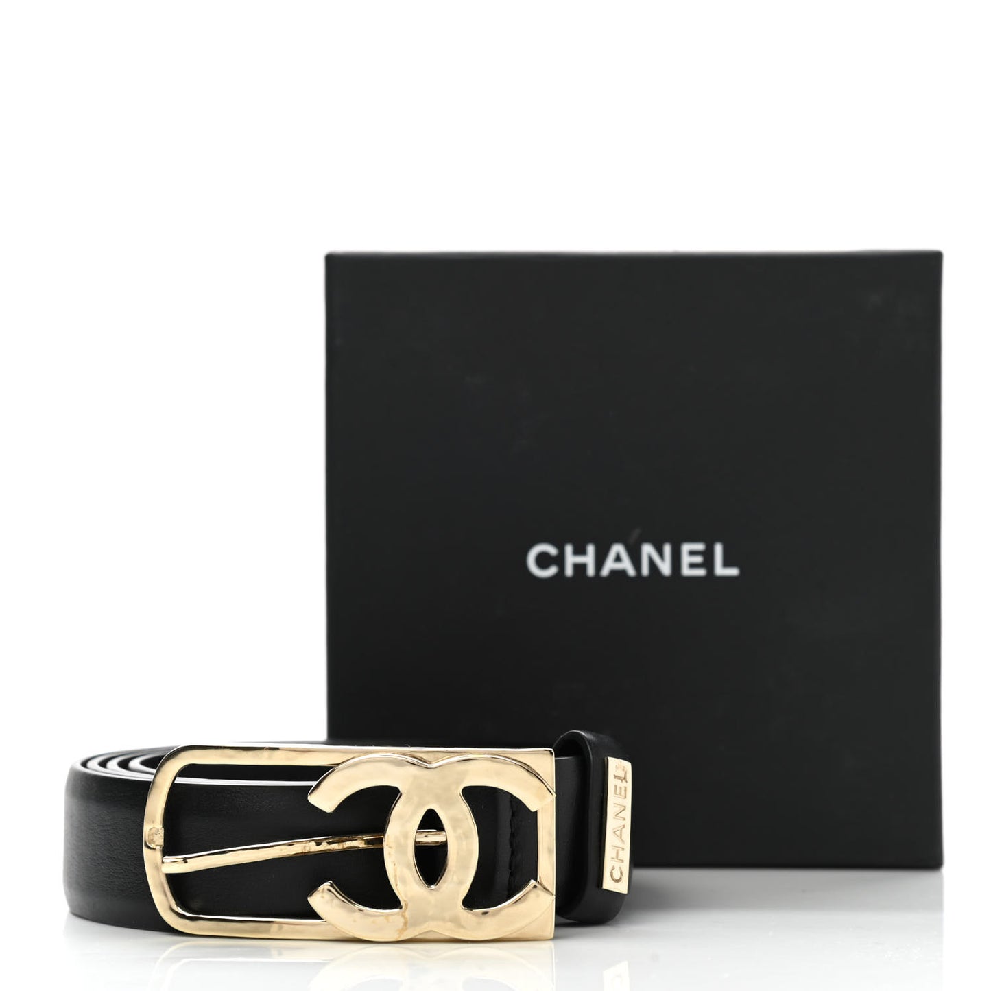 Calfskin CC Belt 90 36 Black