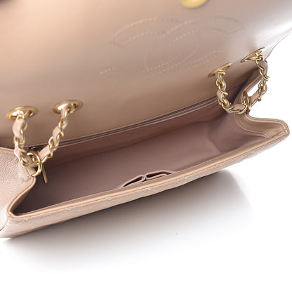 Chanel Caviar Quilted Medium CC Filigree Flap Beige 5 of 15