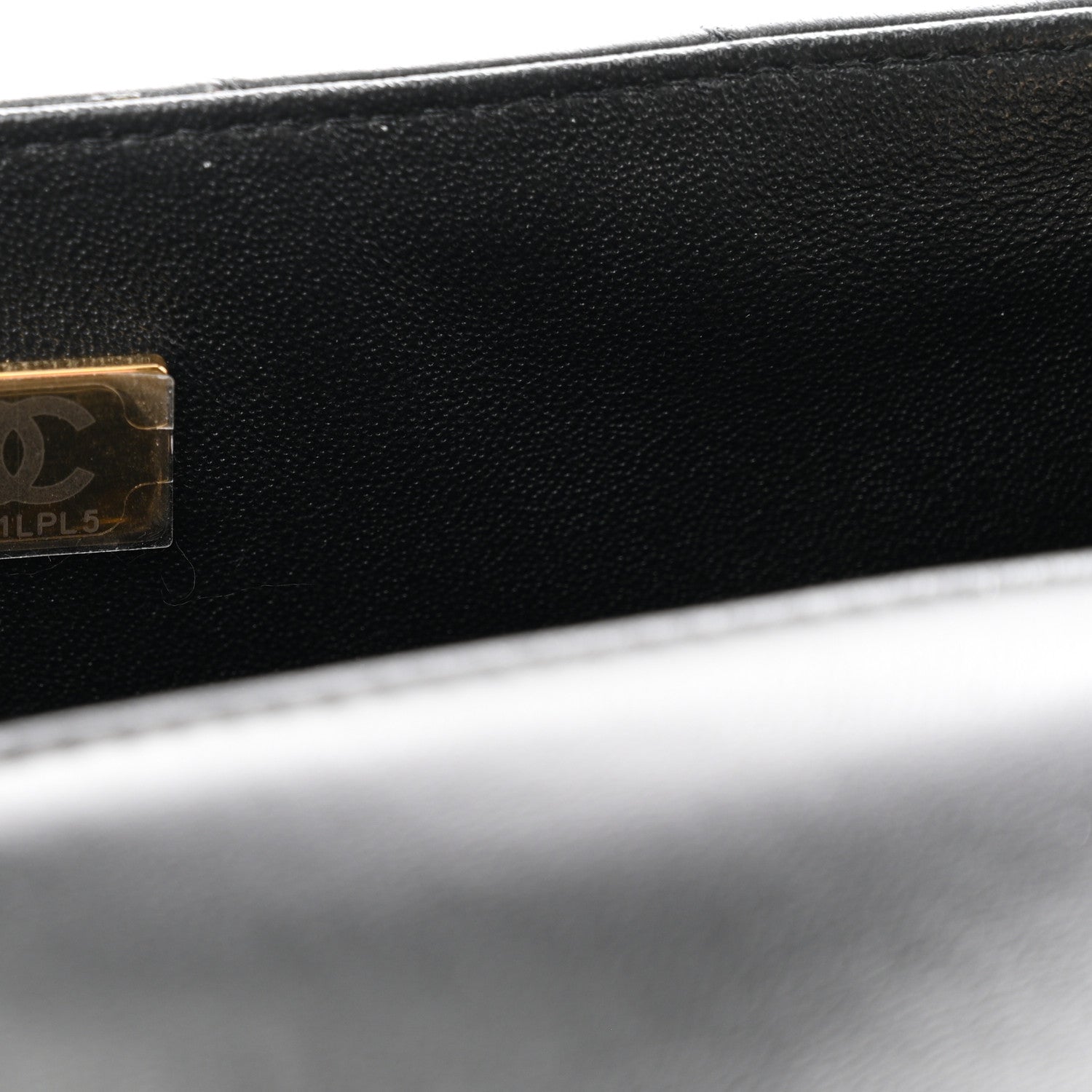 Chanel Lambskin Quilted Mini Rectangular Flap Black 7 of 11