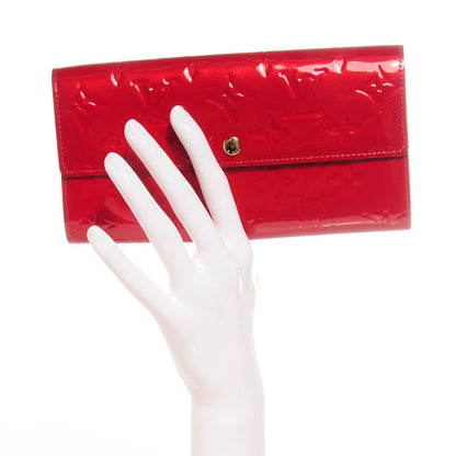 Louis Vuitton Vernis Sarah Wallet Pomme D'Amour 2 of 8