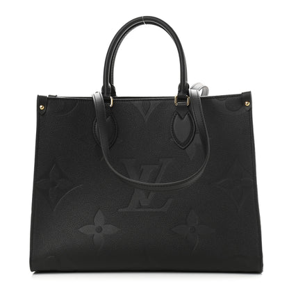 Louis Vuitton Empreinte Monogram Giant Onthego MM Black 1 of 10