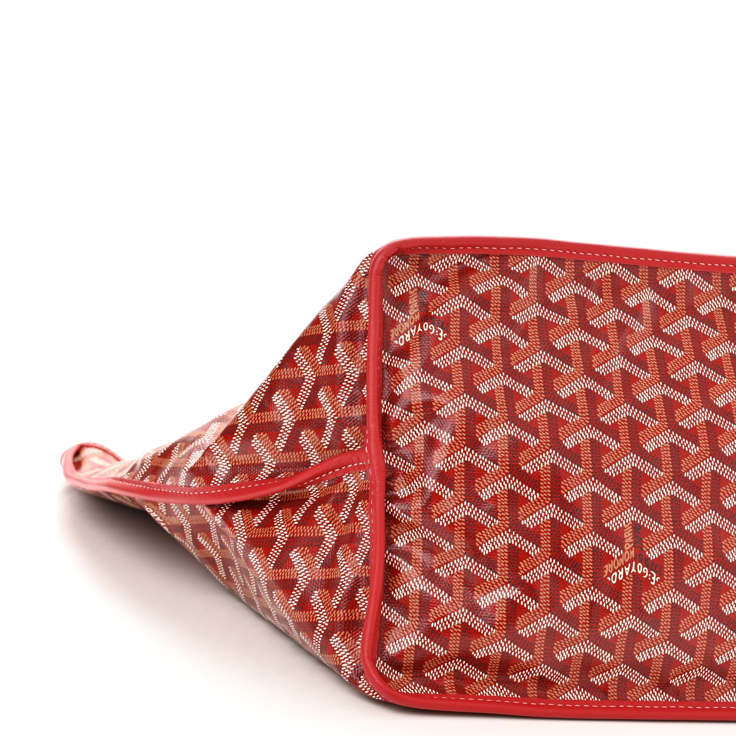 Goyard Goyardine Reversible Anjou GM Red 12 of 15