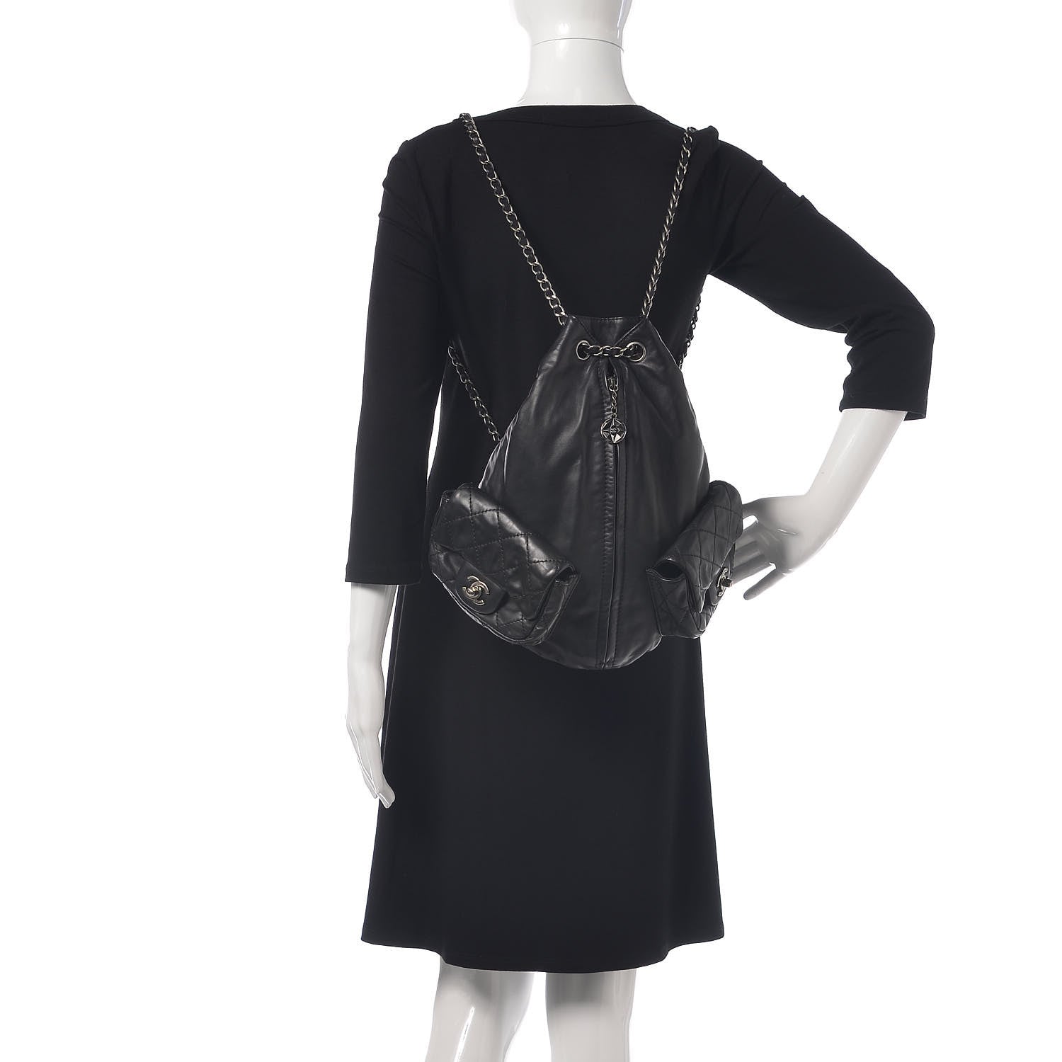 Chanel Calfskin Large Backpack Is Back Black 2 of 7