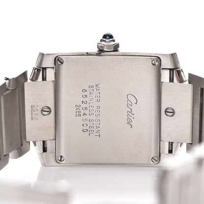 Cartier Stainless Steel 25mm Tank Francaise Quartz Watch 4 of 7
