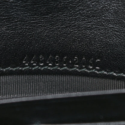 Gucci Calfskin Matelasse GG Marmont Continental Wallet Black 7 of 20