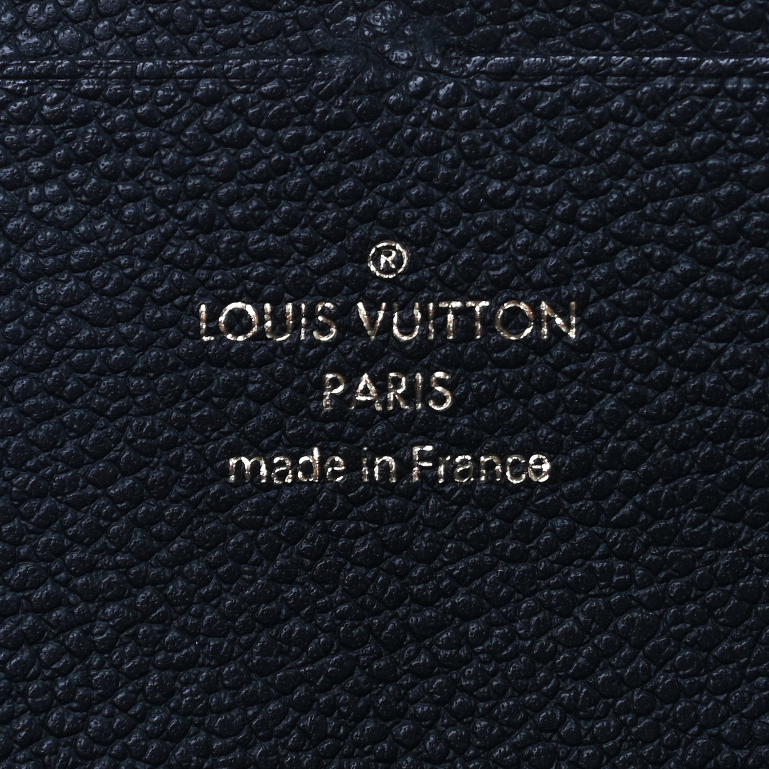 Louis Vuitton Empreinte Clemence Wallet Black 6 of 7