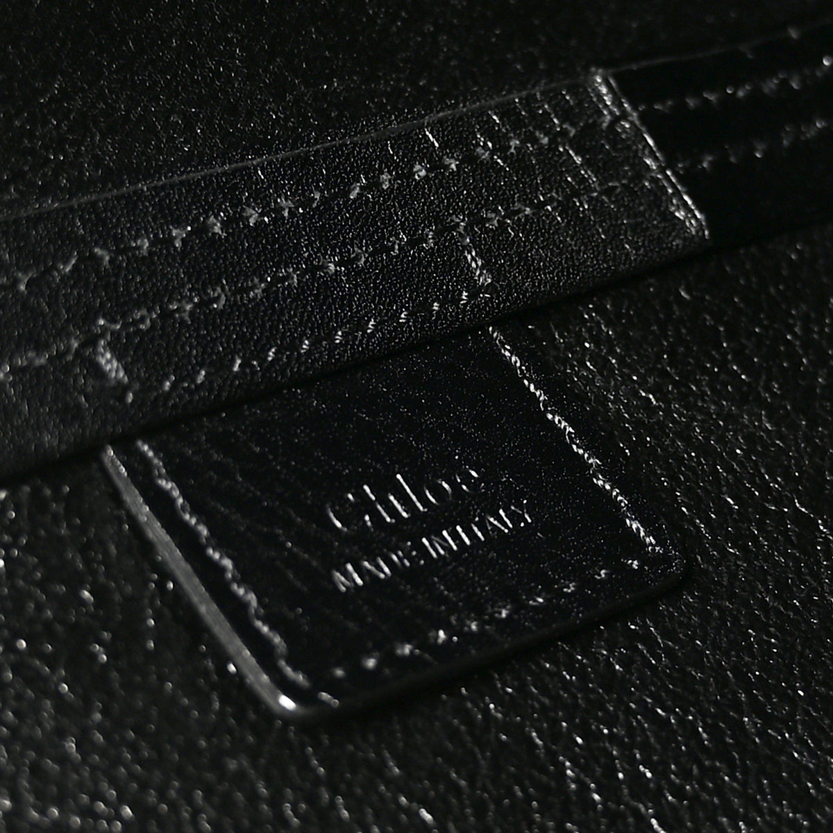 Chloe Grained Calfskin Medium Spin Tote Woodrose 6 of 9