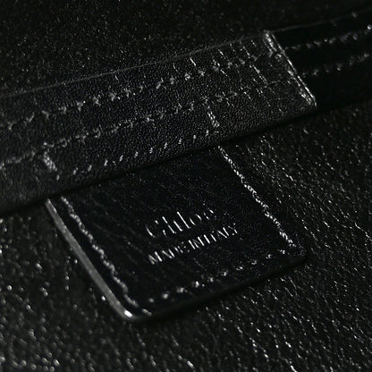 Chloe Grained Calfskin Medium Spin Tote Woodrose 6 of 9