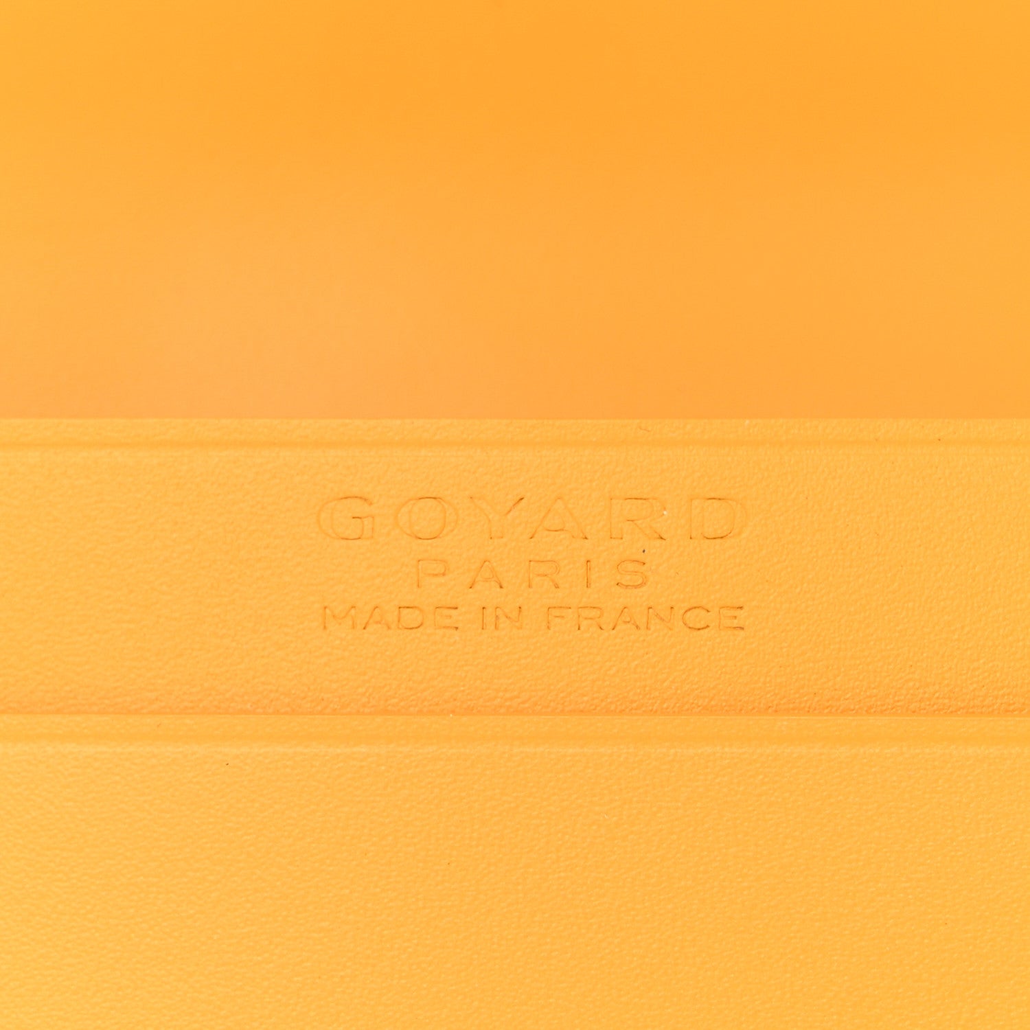 Goyard Goyardine Business Card Holder Yellow 6 of 8
