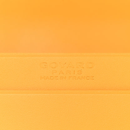 Goyard Goyardine Business Card Holder Yellow 6 of 8