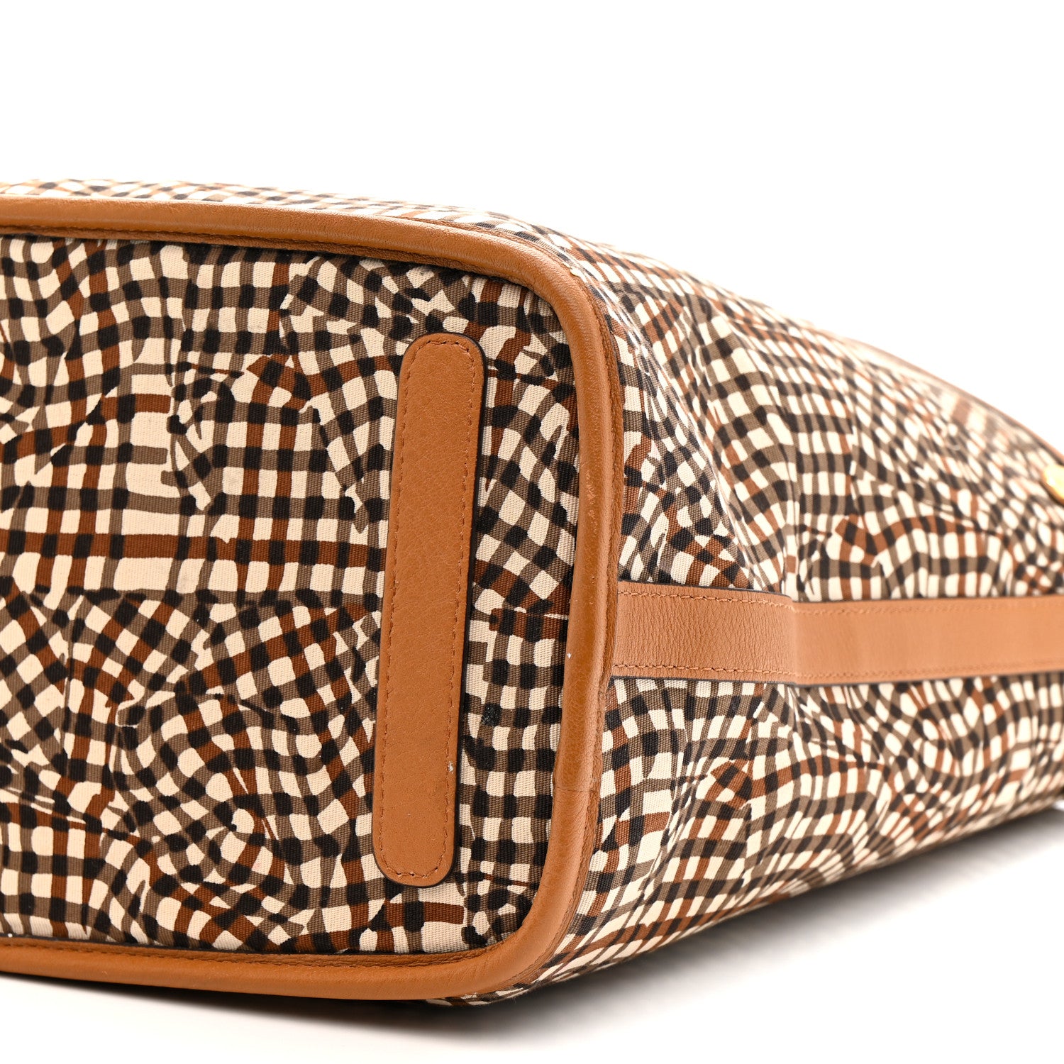 MCM Visetos Large Liz Reversible Shopper Tote Cognac 14 of 16