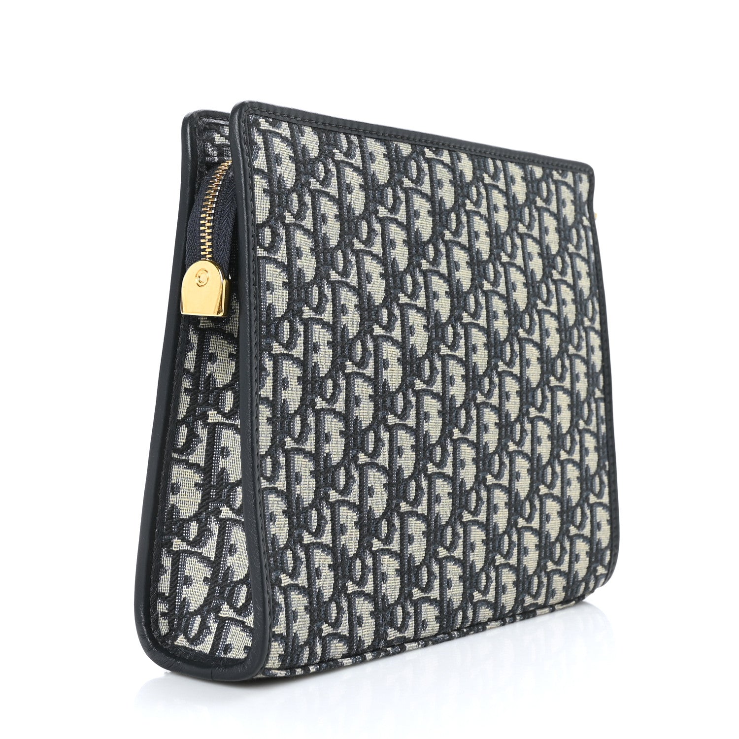 Christian Dior Oblique 30 Montaigne Pouch Blue 2 of 7