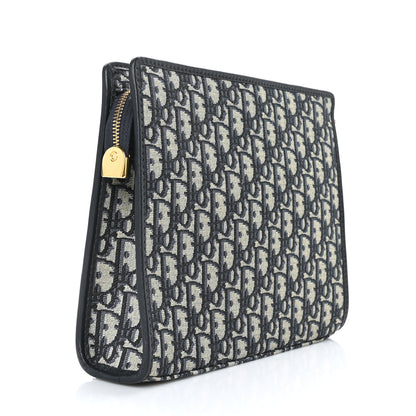 Christian Dior Oblique 30 Montaigne Pouch Blue 2 of 7