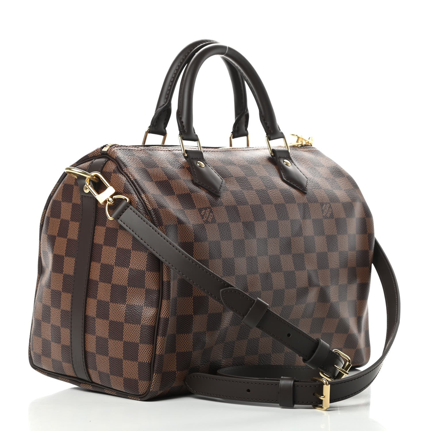 Louis Vuitton Damier Ebene Speedy Bandouliere 30 3 of 11