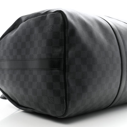 Louis Vuitton Damier Graphite Keepall Bandouliere 55 8 of 11