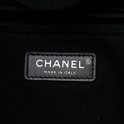 Chanel Mixed Fibers Calfskin Medium Deauville Tote Black 6 of 9