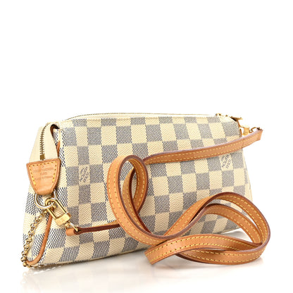 Louis Vuitton Damier Azur Eva Clutch 3 of 9