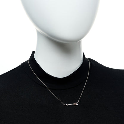 Tiffany Sterling Silver Paloma's Graffiti Arrow Pendant Necklace 2 of 5