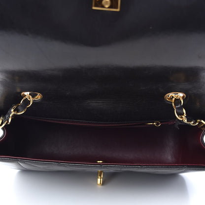 Chanel Lambskin Quilted Small Single Flap Bag Black 5 of 10