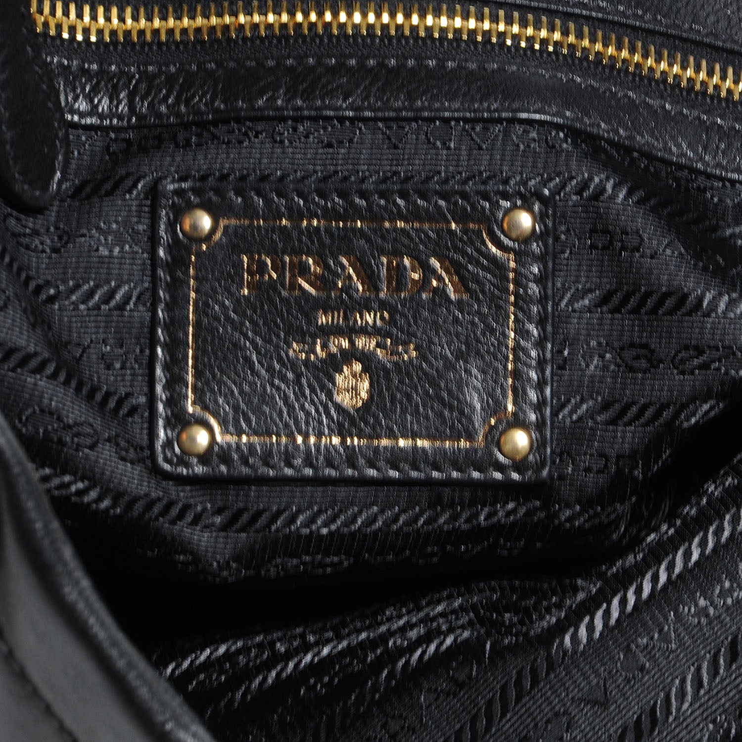 Prada Soft Calf Tote Nero Black 7 of 10