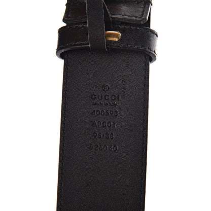 Gucci Calfskin Double G 40mm Belt 95 38 Black 4 of 7