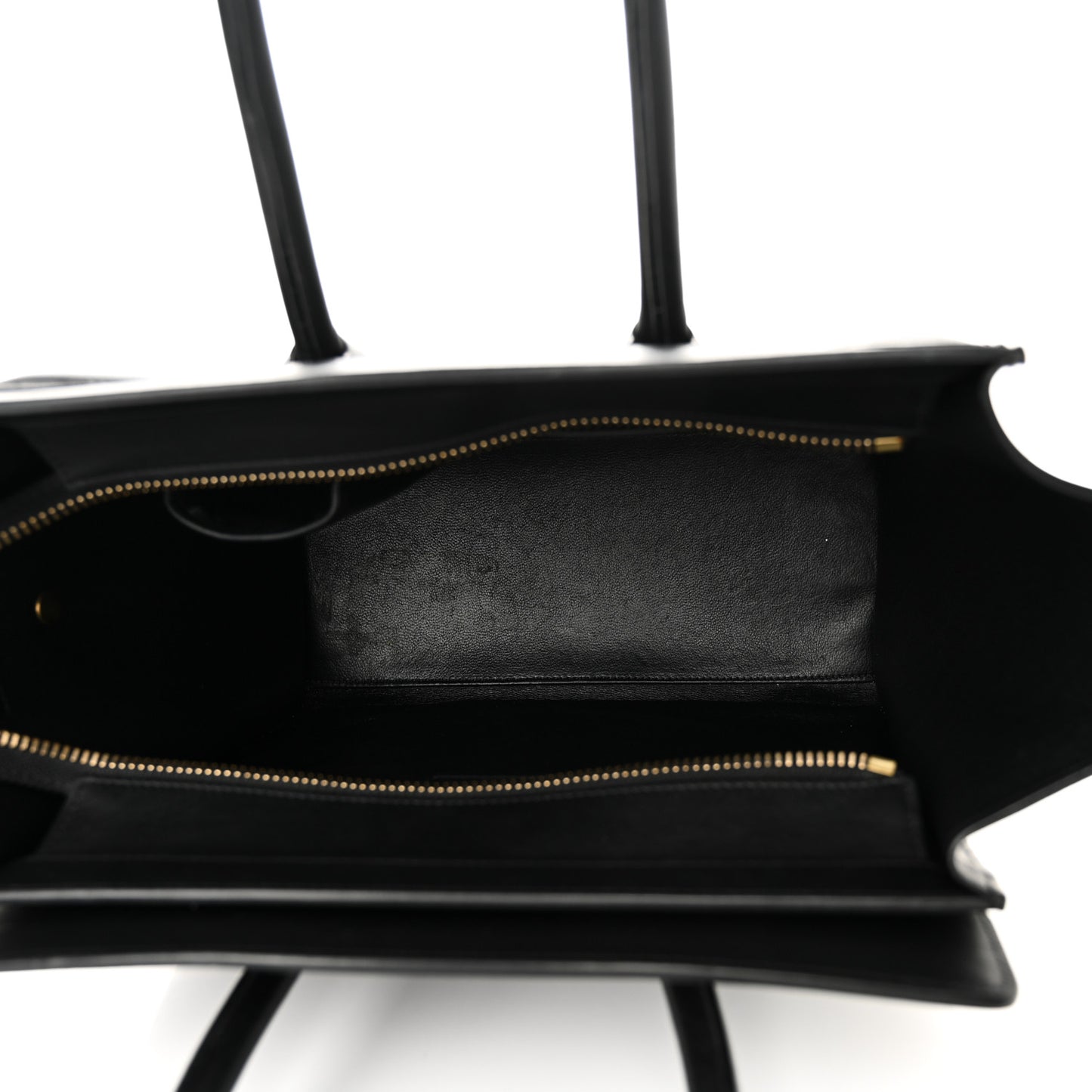Smooth Calfskin Micro Luggage Black