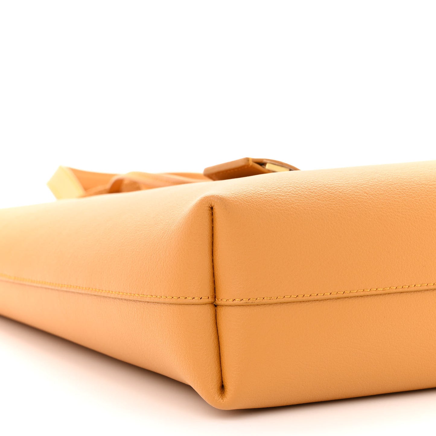 Calfskin Toy Shopping Tote Cheddar