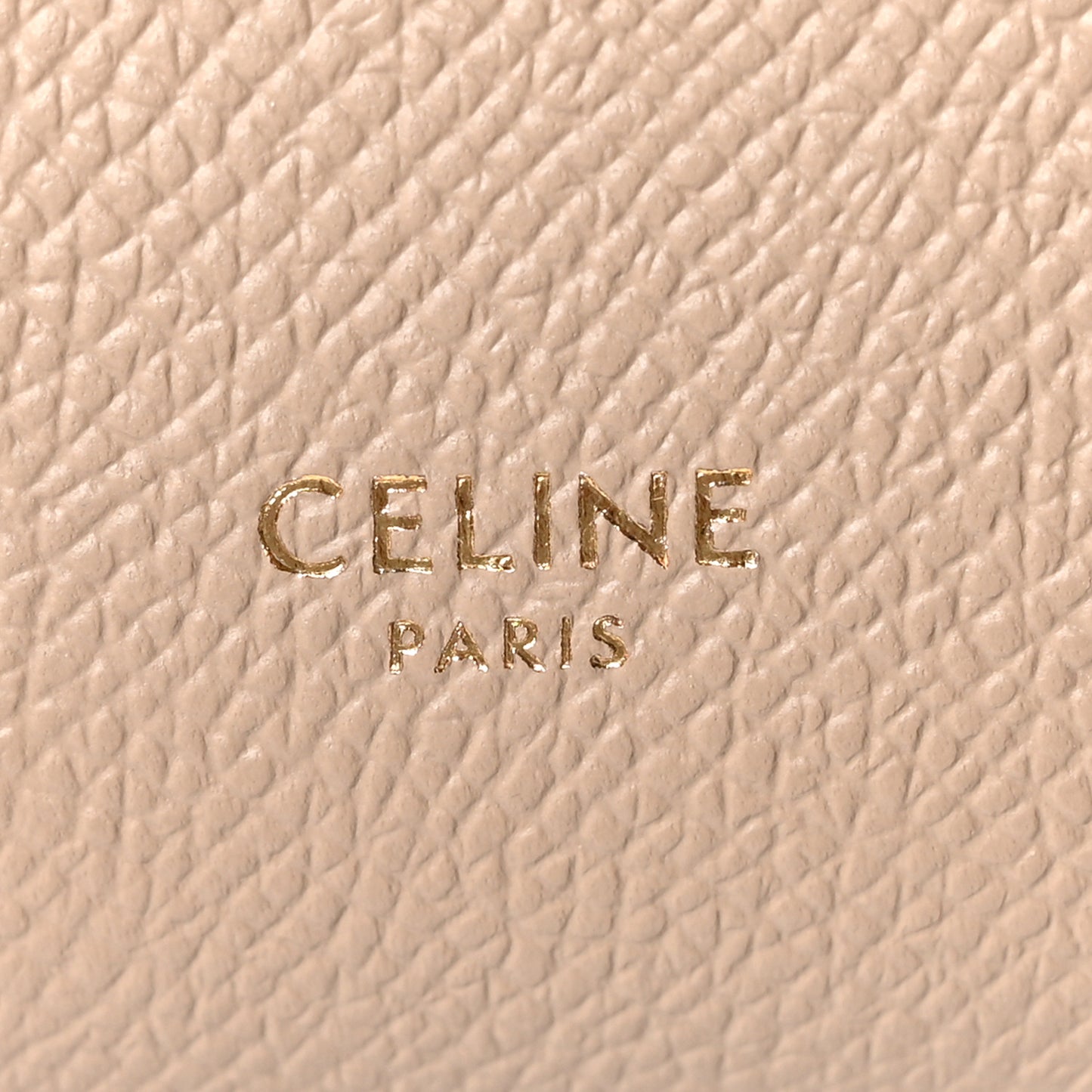 Grained Calfskin Nano Belt Bag Light Taupe
