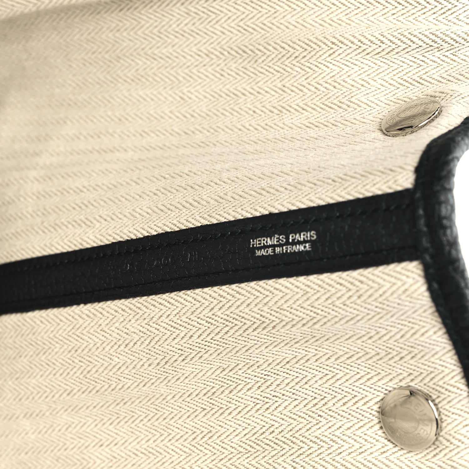 Hermes Negonda Garden Party Tote 36 MM Black 6 of 10