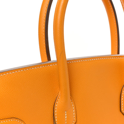 Hermes Epsom Candy Birkin 35 Jaune D'Or Feu 13 of 13