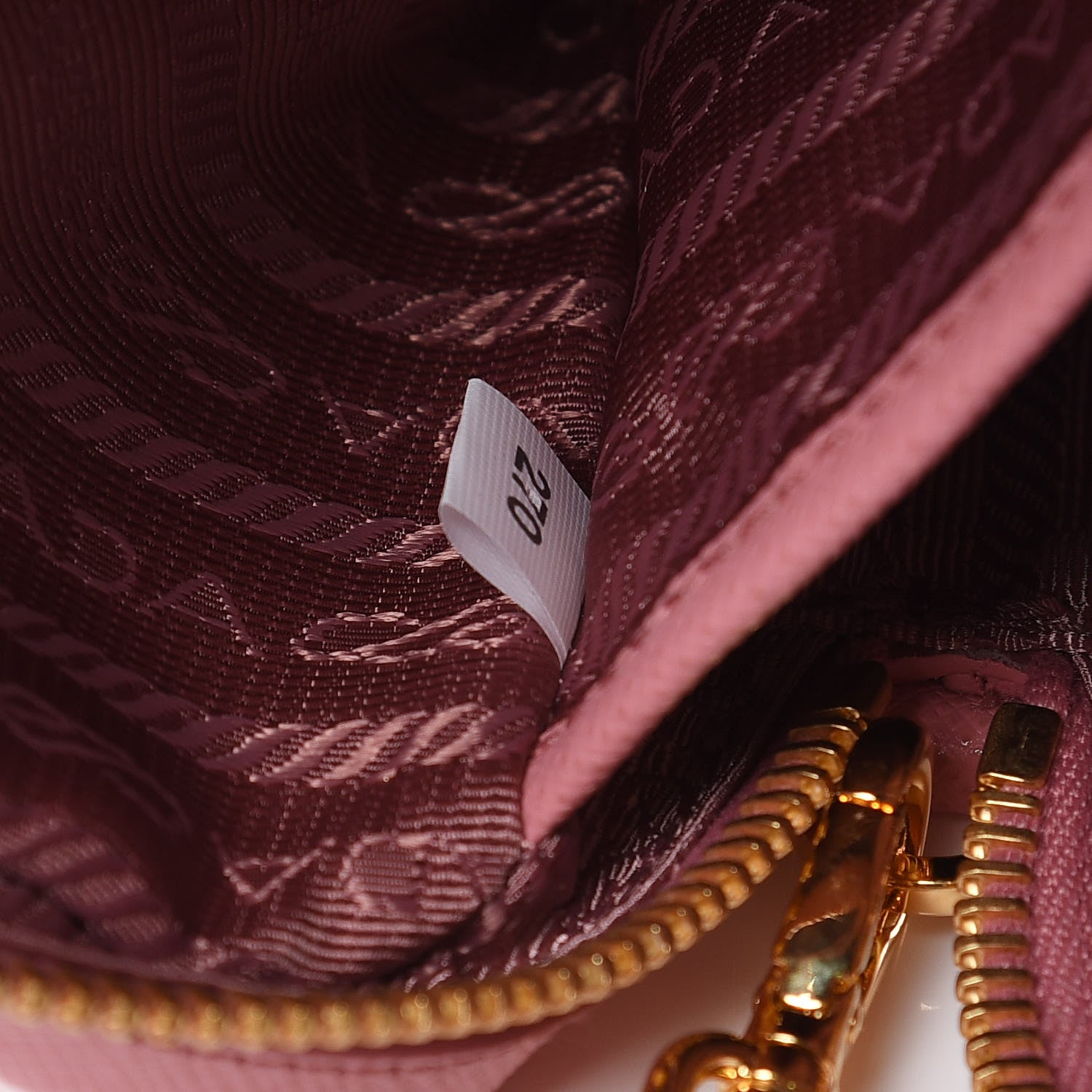 Prada Saffiano Mini Camera Crossbody Petalo 7 of 9