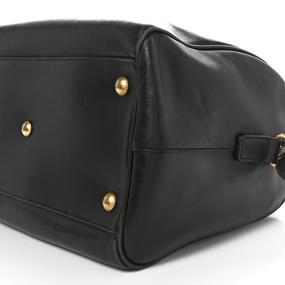 Saint Laurent Calfskin Classic Duffle 6 Black 10 of 10