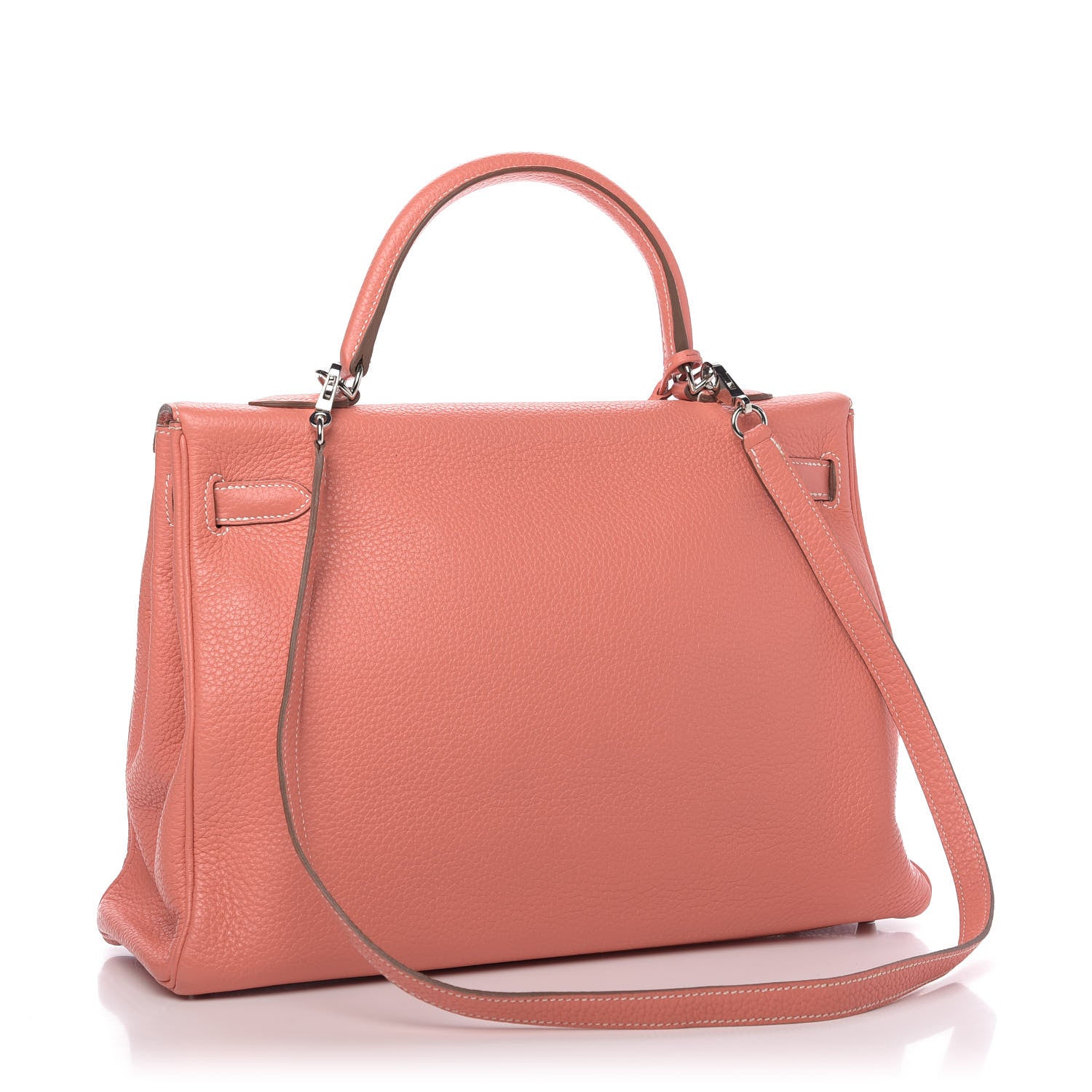 Hermes Taurillon Clemence Kelly Retourne 35 Crevette 4 of 10