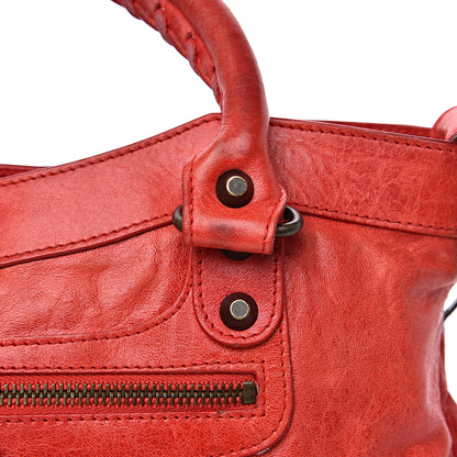 Balenciaga Agneau Classic Hardware First Rouge Coquelicot 15 of 16
