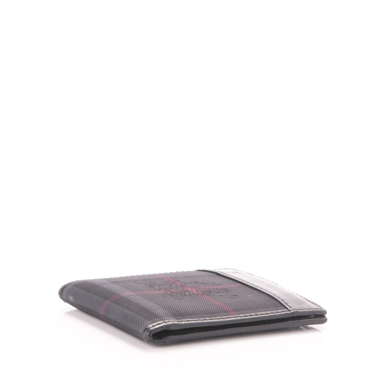 Burberry Horseferry Check Bi-Fold Wallet Black 4 of 8