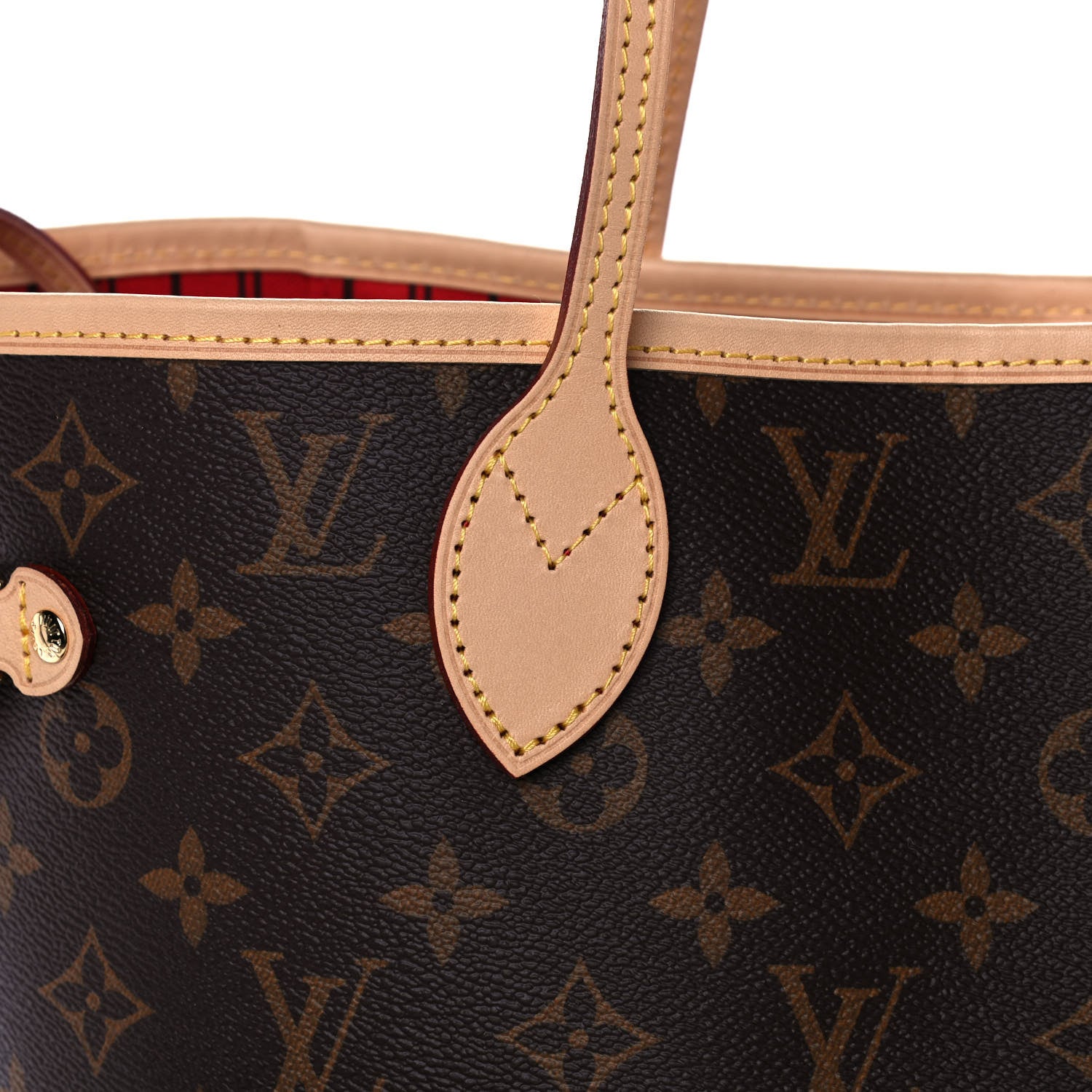 Louis Vuitton Monogram Neo Neverfull MM Cherry 8 of 10