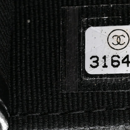 Chanel Lambskin Quilted CC Hook Card Holder Black 8 of 9