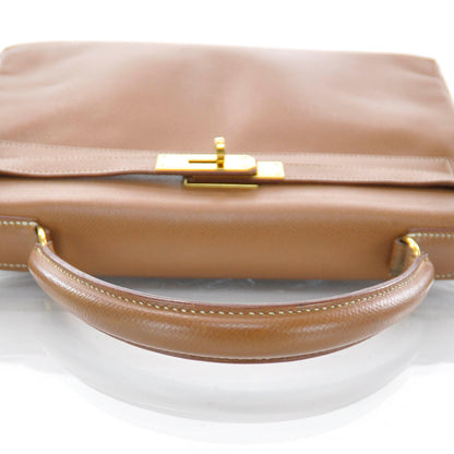 Hermes Epsom Kelly 32 Gold 5 of 8