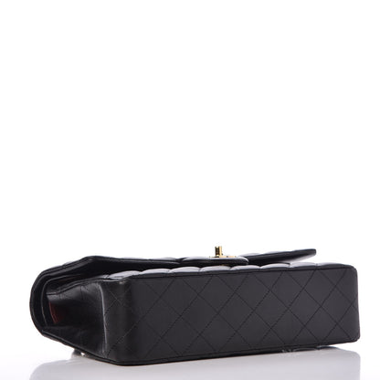 Chanel Lambskin Quilted Medium Double Flap Black 5 of 11