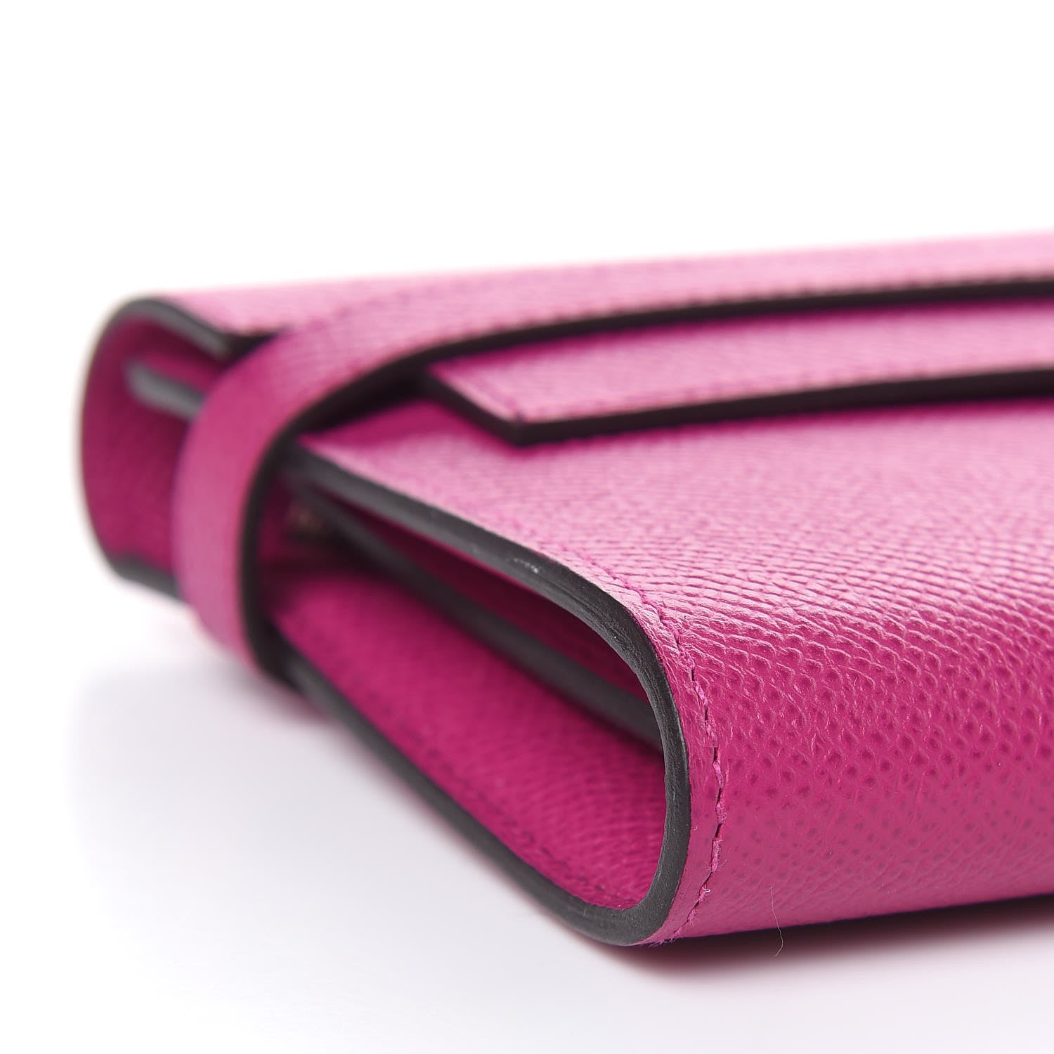Hermes Epsom Kelly Longue Wallet Rose Pourpre 8 of 11