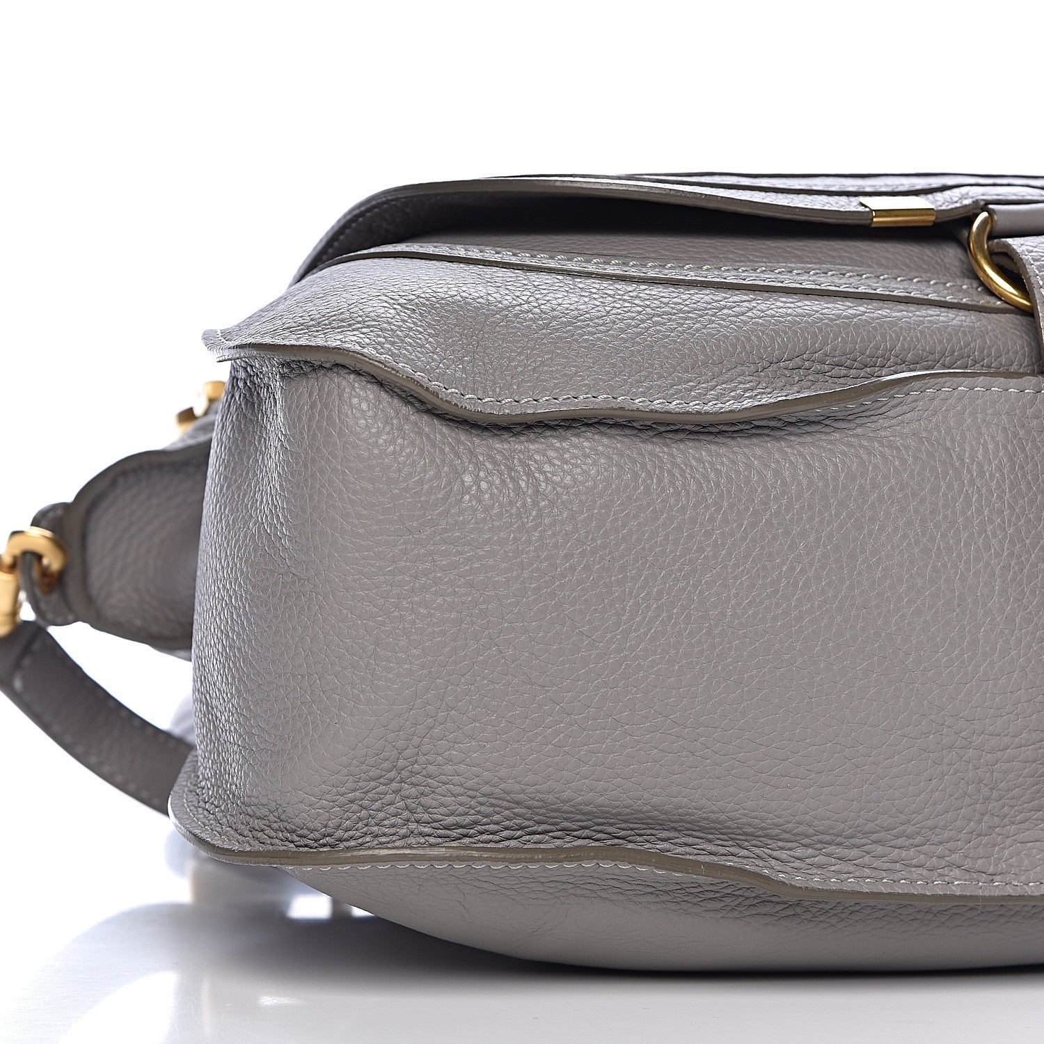 Chloe Calfskin Medium Marcie Satchel Cashmere Grey 9 of 11