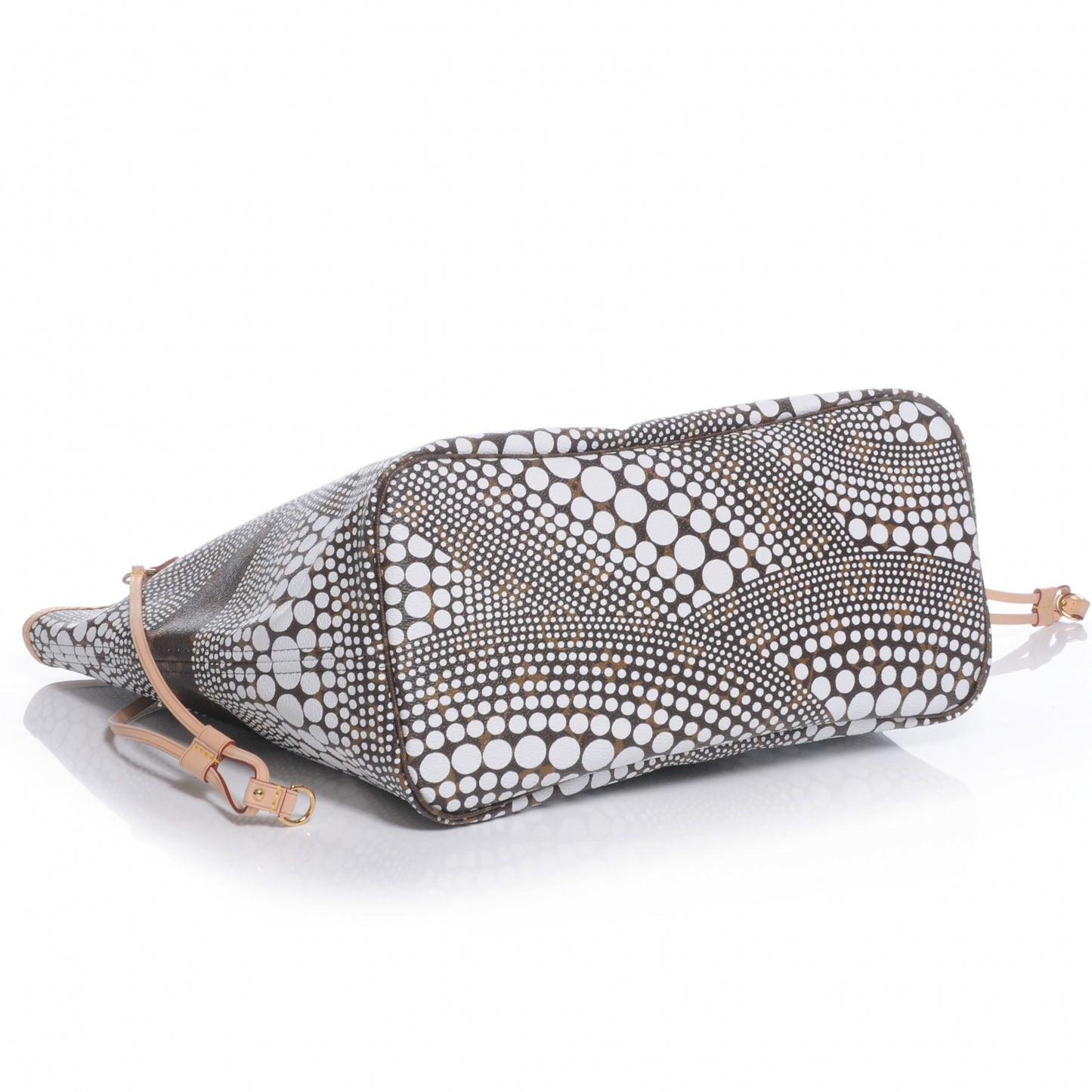 Monogram Kusama Waves Neverfull MM White