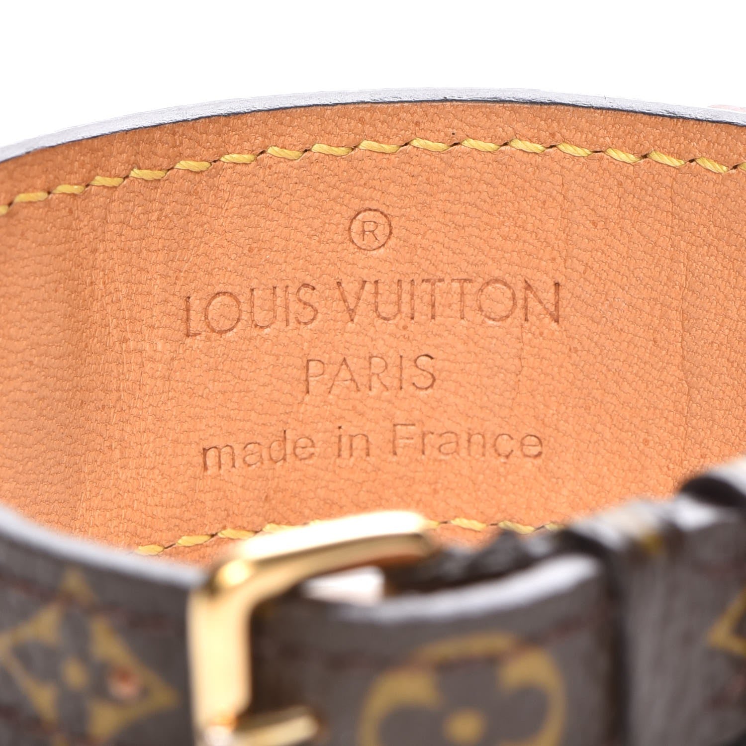 Louis Vuitton Monogram Address Bracelet 4 of 7