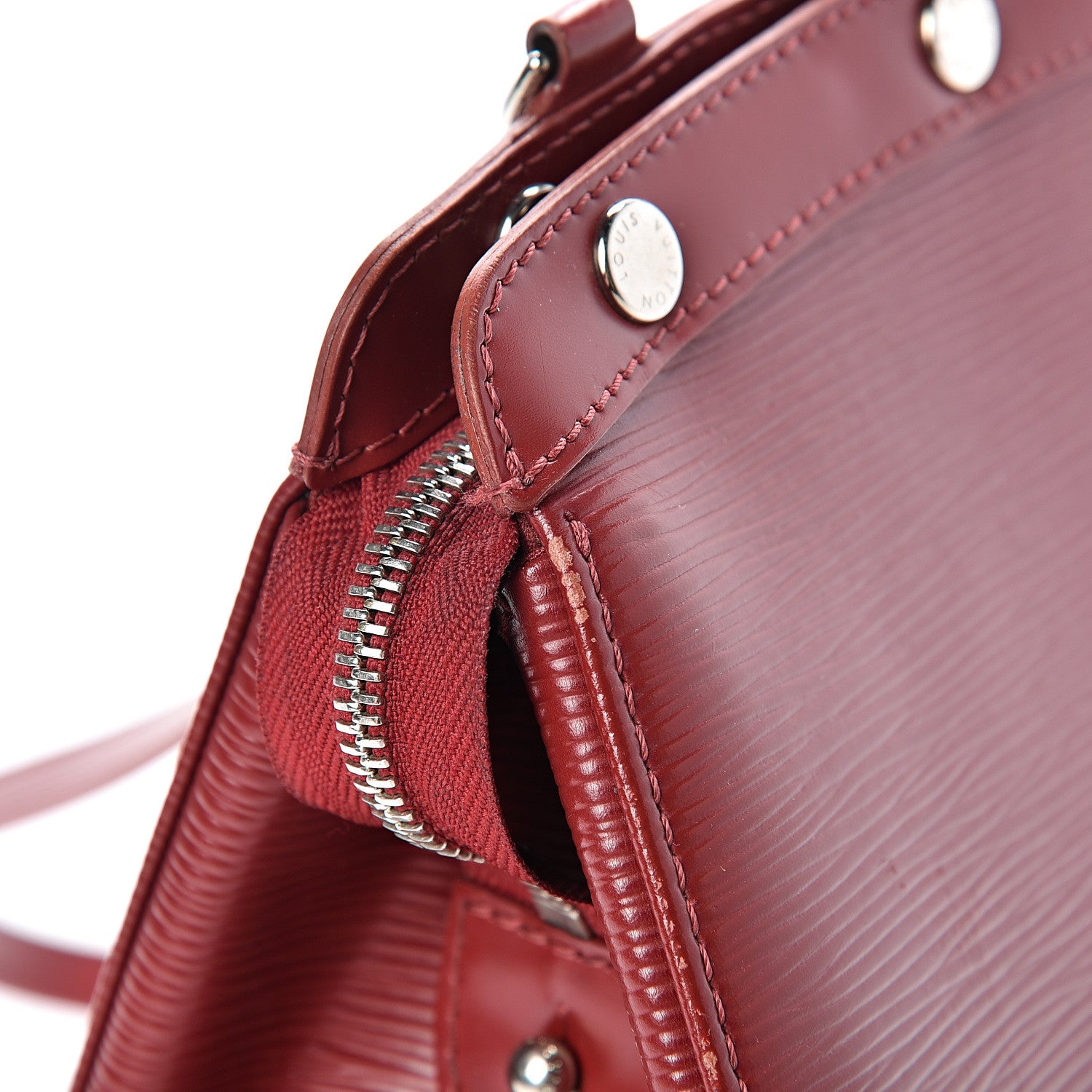Louis Vuitton Epi Brea MM Rubis 15 of 21